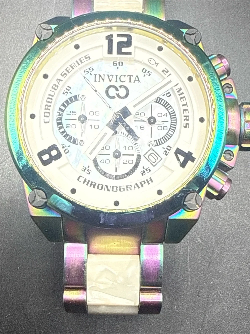 Invicta Corduba Men's 50mm watch iridescent 25393